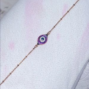 Venessa Mooney short necklace evil eye